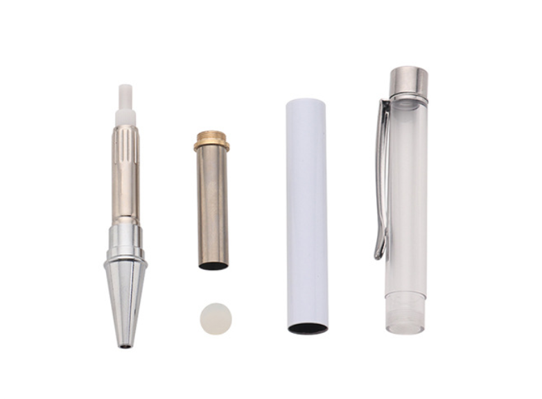 Sublimation snow globe Pens Blanks Bulk White with seal silicon , DIY Personalized Ballpoint Pen by Heat Press Sublimation Oven
