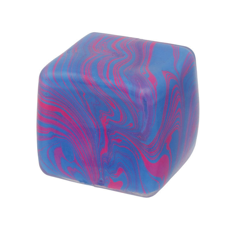 Squishy cubes Stress Balls ,  Squishy Toys for Kids, cubes Fidget Sensory Toy, Squeeze Dough Ball Stress Relief Toy, Stretchy Stress Ball Squish Toys for ADHD