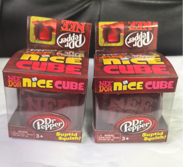 Squishy Cubes Stress Cubes for Adults, Cubes Squishy Toys for Kids, Cubes Fidget Sensory Toy, Squeeze Dough Ball Stress Relief Toy, Stretchy Stress Ball Squish Toys for ADHD