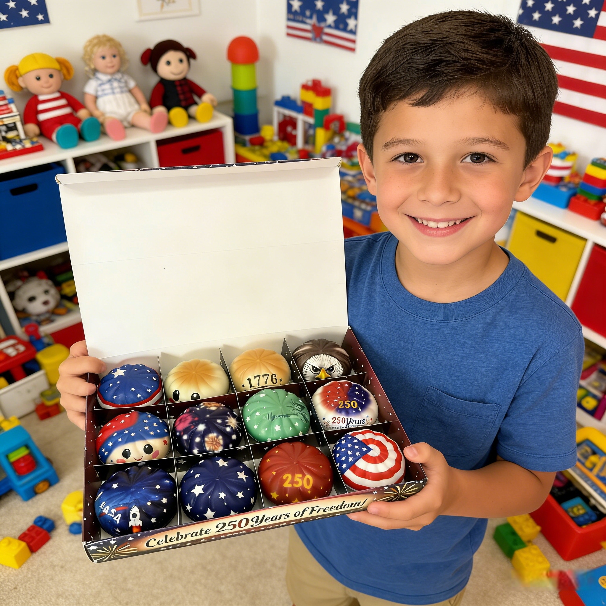 250th Anniversary Squishy dumpling Squishy Toys
