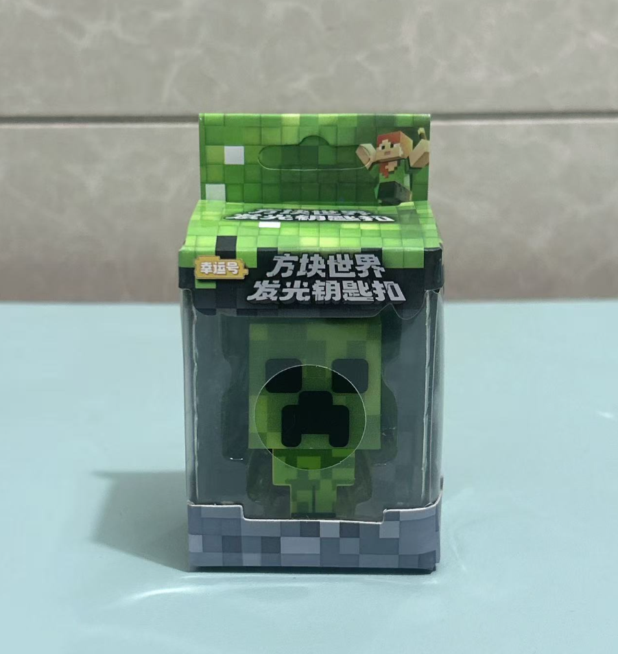 Minecraft Glowing doll night light Keyrings and Accessories Set – Creeper, Enderman, Steve, Alex, & Skeleton Archer – Set of 5 Keychains – Collectible Gaming Gifts