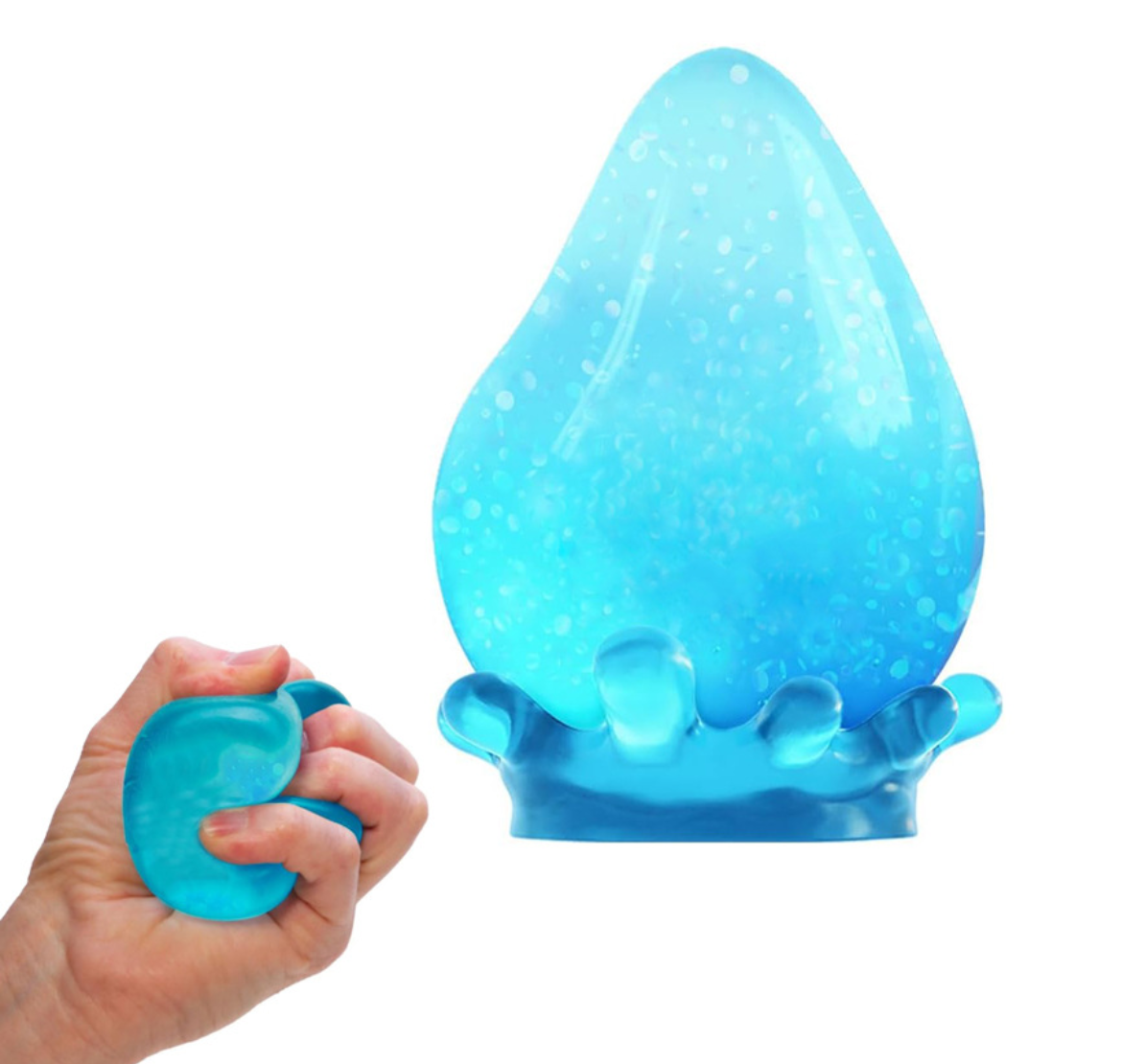 Squishy  Raindrop Candy Toys for Adults, Squishy Raindrop Candy Toys for Kids, Fidget Sensory Toy, Stretchy Stress Ball Squish Toys for ADHD