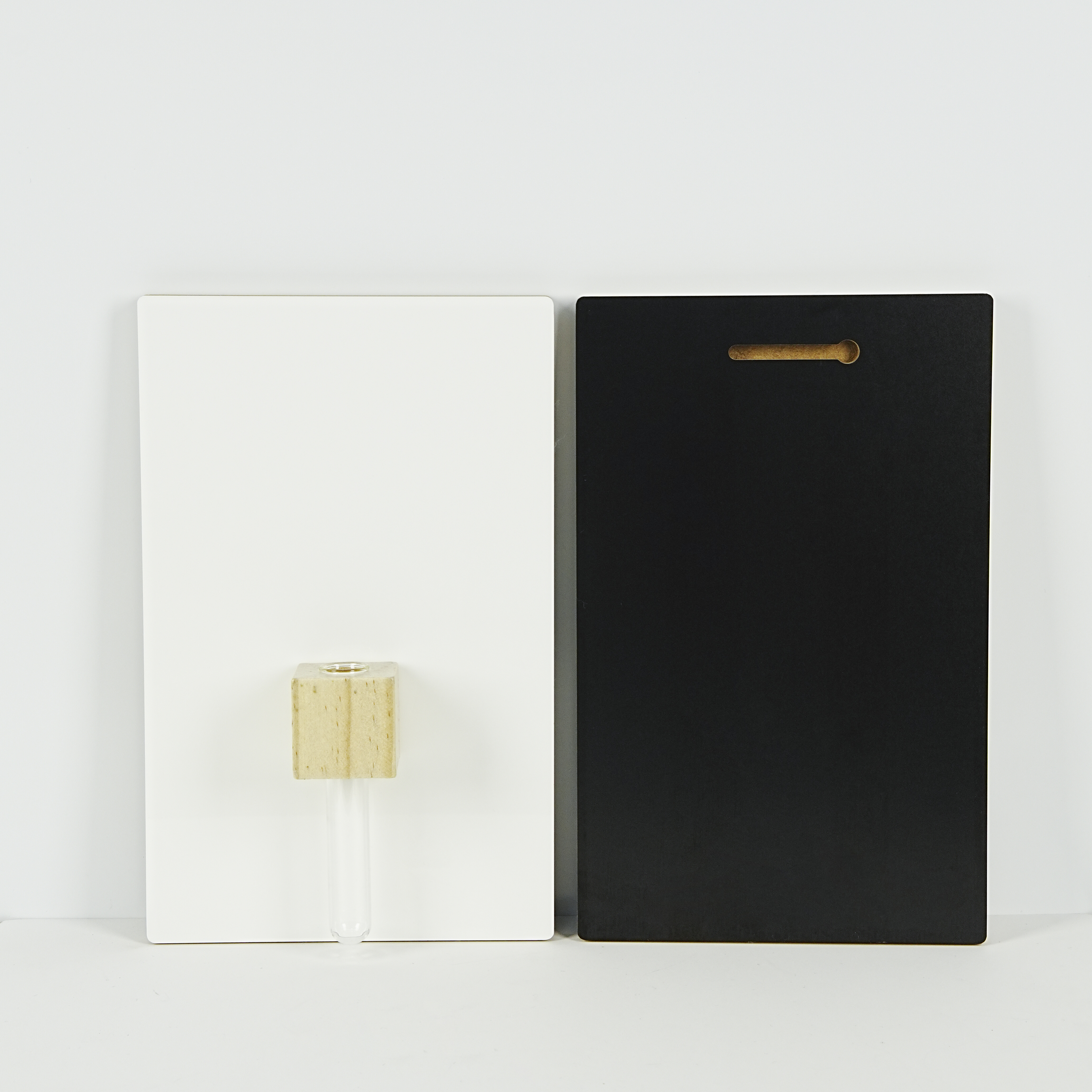 Premium MDF Sublimation Vase Photo Panel – Vibrant Print & Real Flower Holder
