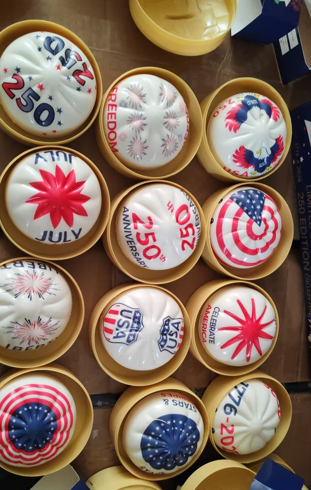 250th anniversary Squishy Toys – Slow Rise Stress Relief Squishies for Kids & Adults