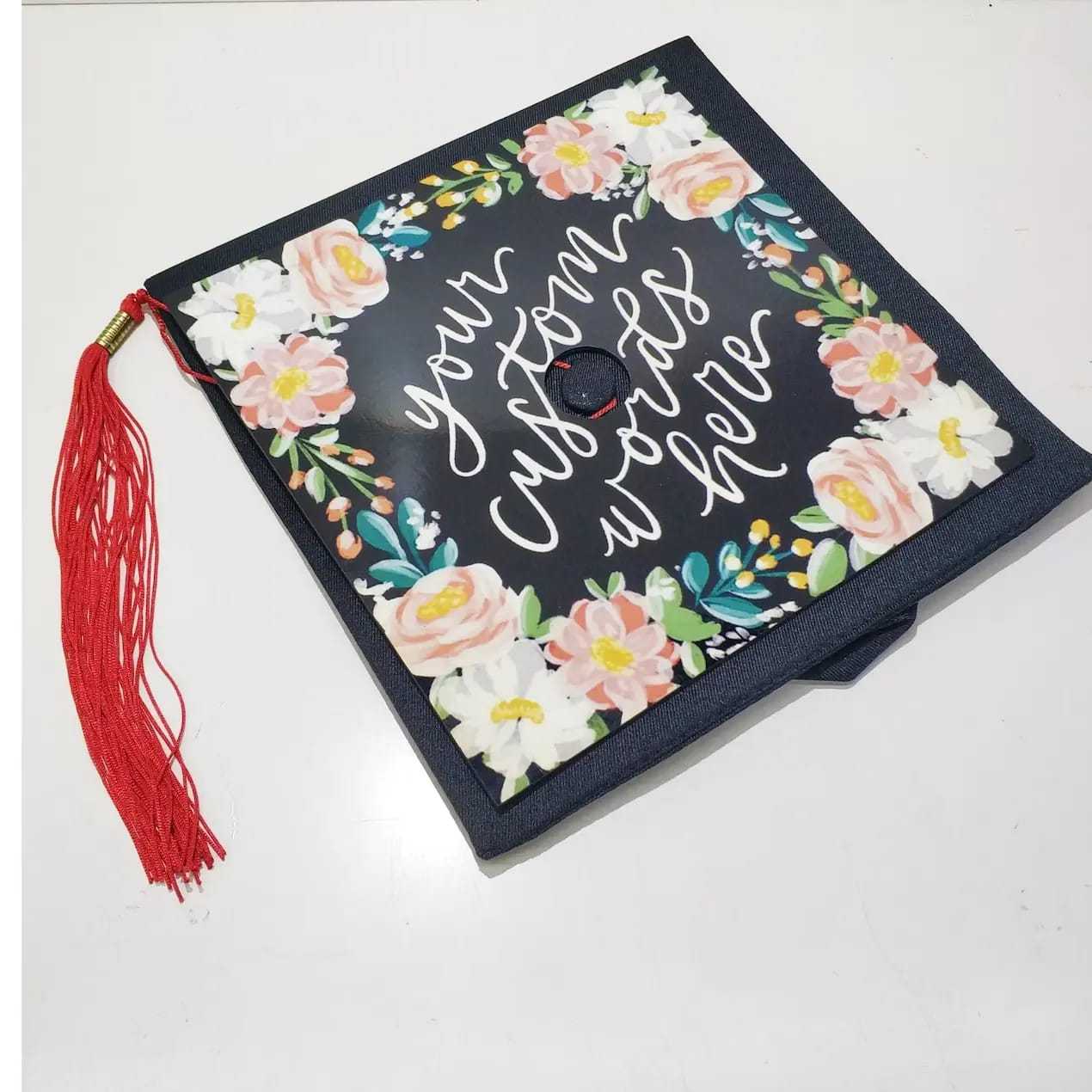 Sublimation Blanks for Graduation Cap Grad Decorations Premium Metal Lightweight Grad Cap Blanks Graduation 2026 Gifts Accessories