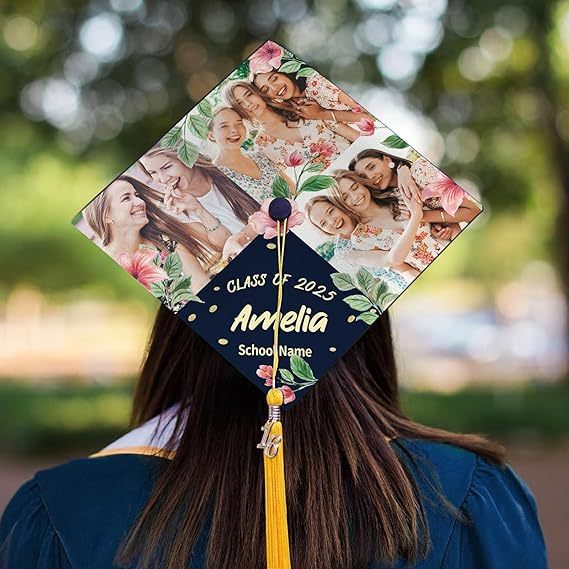 Sublimation Blanks for Graduation Cap Grad Decorations Premium Metal Lightweight Grad Cap Blanks Graduation 2026 Gifts Accessories