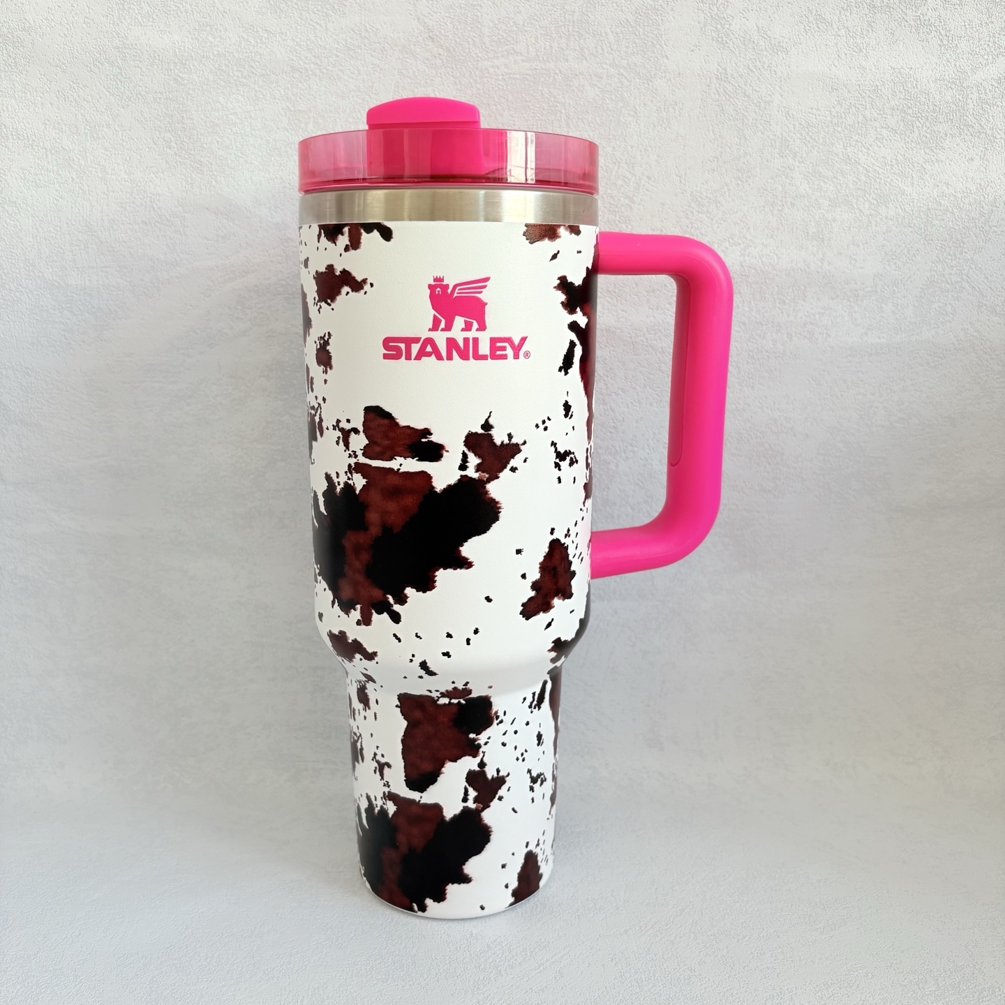 Quencher H2.0 Tumbler with Handle and Straw 40 oz | Cup Holder Compatible for Travel | Insulated Stainless Steel Cup | BPA-Free | Lilac