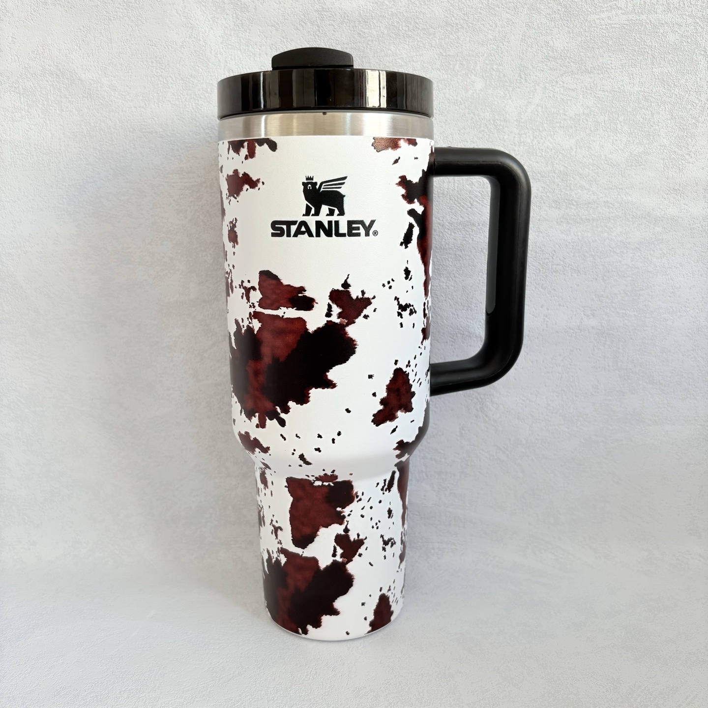 Quencher H2.0 Tumbler with Handle and Straw 40 oz | Cup Holder Compatible for Travel | Insulated Stainless Steel Cup | BPA-Free | Lilac