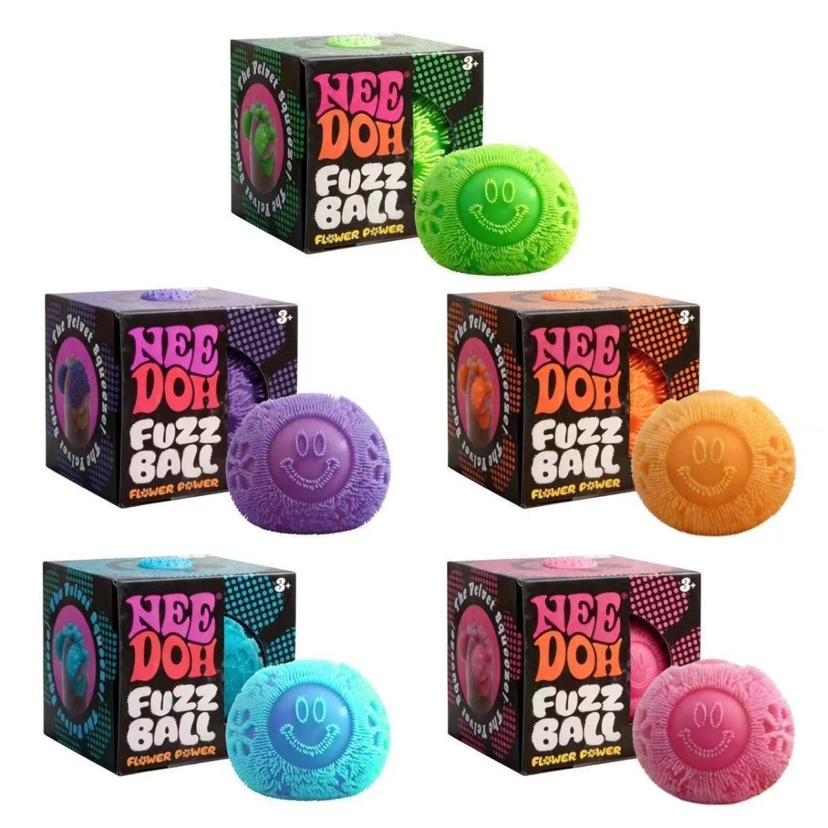 Squishy fuzz ball  Squishy fuzz ball  Toys with box