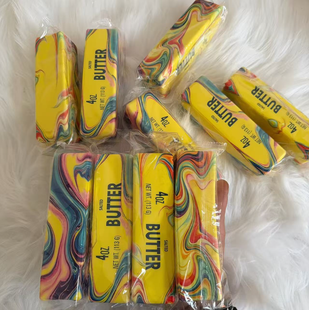 Butter stick Slow Rising Squishy，Stress Balls，Stress Relief & Fidget Toys,Party Favor