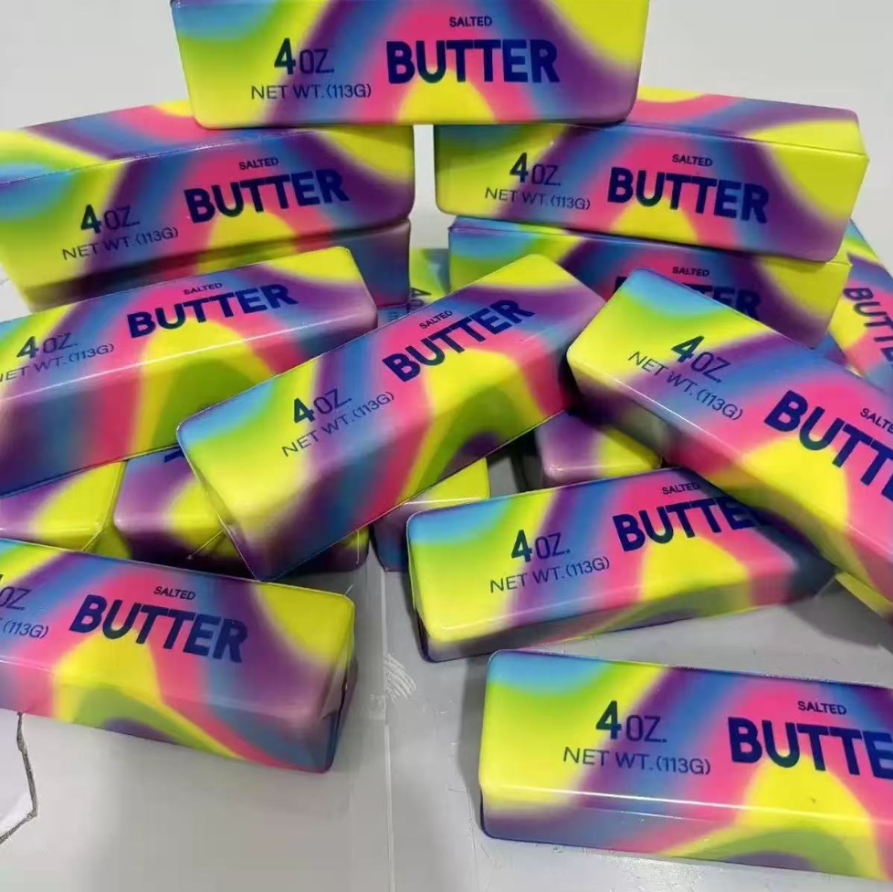 Butter stick Slow Rising Squishy，Stress Balls，Stress Relief & Fidget Toys,Party Favor