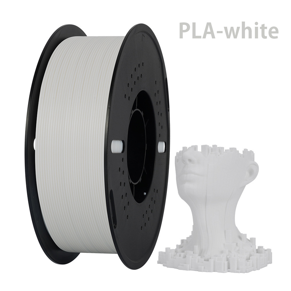 1000g PLA Filament 1.75mm Bundle, 3D Printer Filament Neatly Wound, Individually Vacuum Packed, 1000g Spool, 10 Rolls, ，mixed color