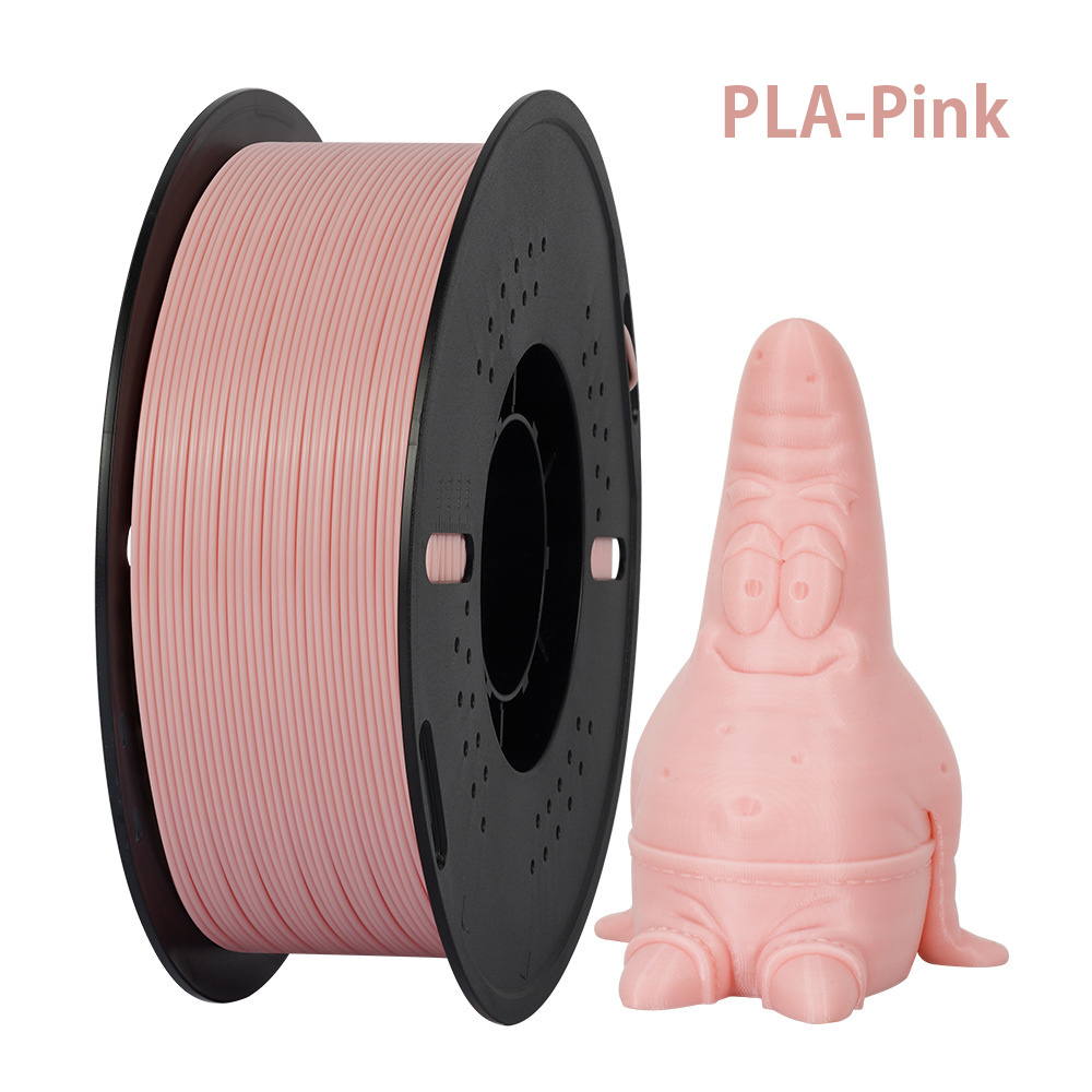 1000g PLA Filament 1.75mm Bundle, 3D Printer Filament Neatly Wound, Individually Vacuum Packed, 1000g Spool, 10 Rolls, ，mixed color