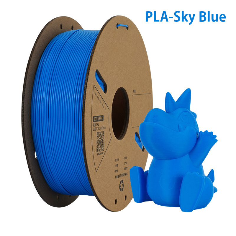 1000g PLA Filament 1.75mm Bundle, 3D Printer Filament Neatly Wound, Individually Vacuum Packed, 1000g Spool, 10 Rolls, ，mixed color