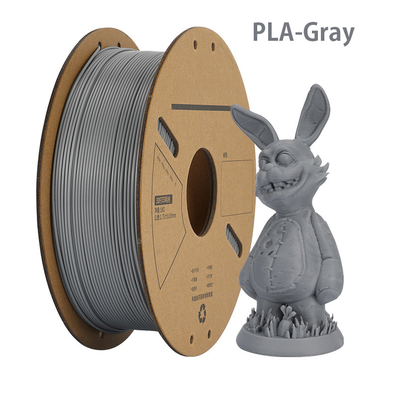 1000g PLA Filament 1.75mm Bundle, 3D Printer Filament Neatly Wound, Individually Vacuum Packed, 1000g Spool, 10 Rolls, ，mixed color