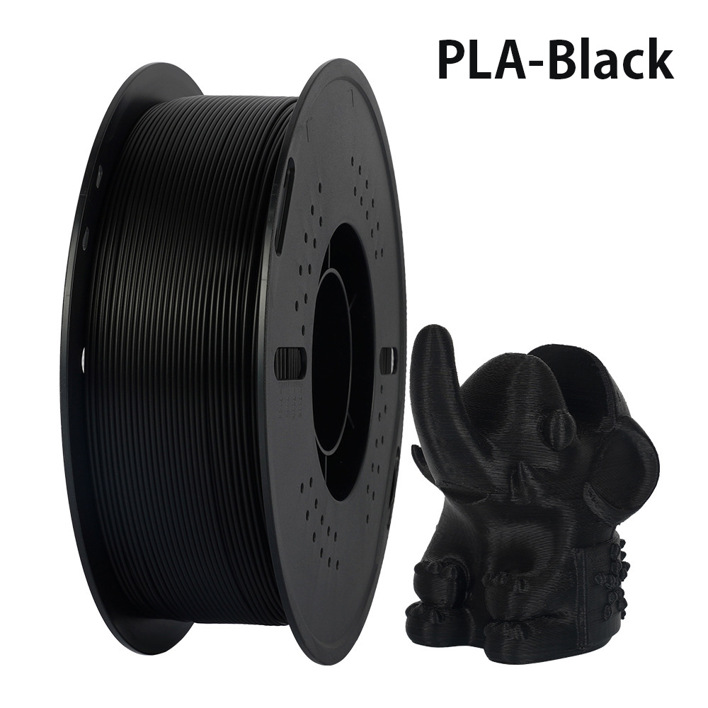 1000g PLA Filament 1.75mm Bundle, 3D Printer Filament Neatly Wound, Individually Vacuum Packed, 1000g Spool, 10 Rolls, ，mixed color