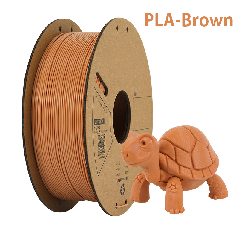 1000g PLA Filament 1.75mm Bundle, 3D Printer Filament Neatly Wound, Individually Vacuum Packed, 1000g Spool, 10 Rolls, ，mixed color