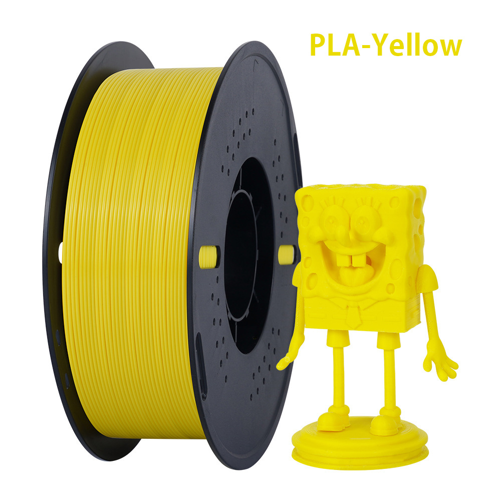 1000g PLA Filament 1.75mm Bundle, 3D Printer Filament Neatly Wound, Individually Vacuum Packed, 1000g Spool, 10 Rolls, ，mixed color