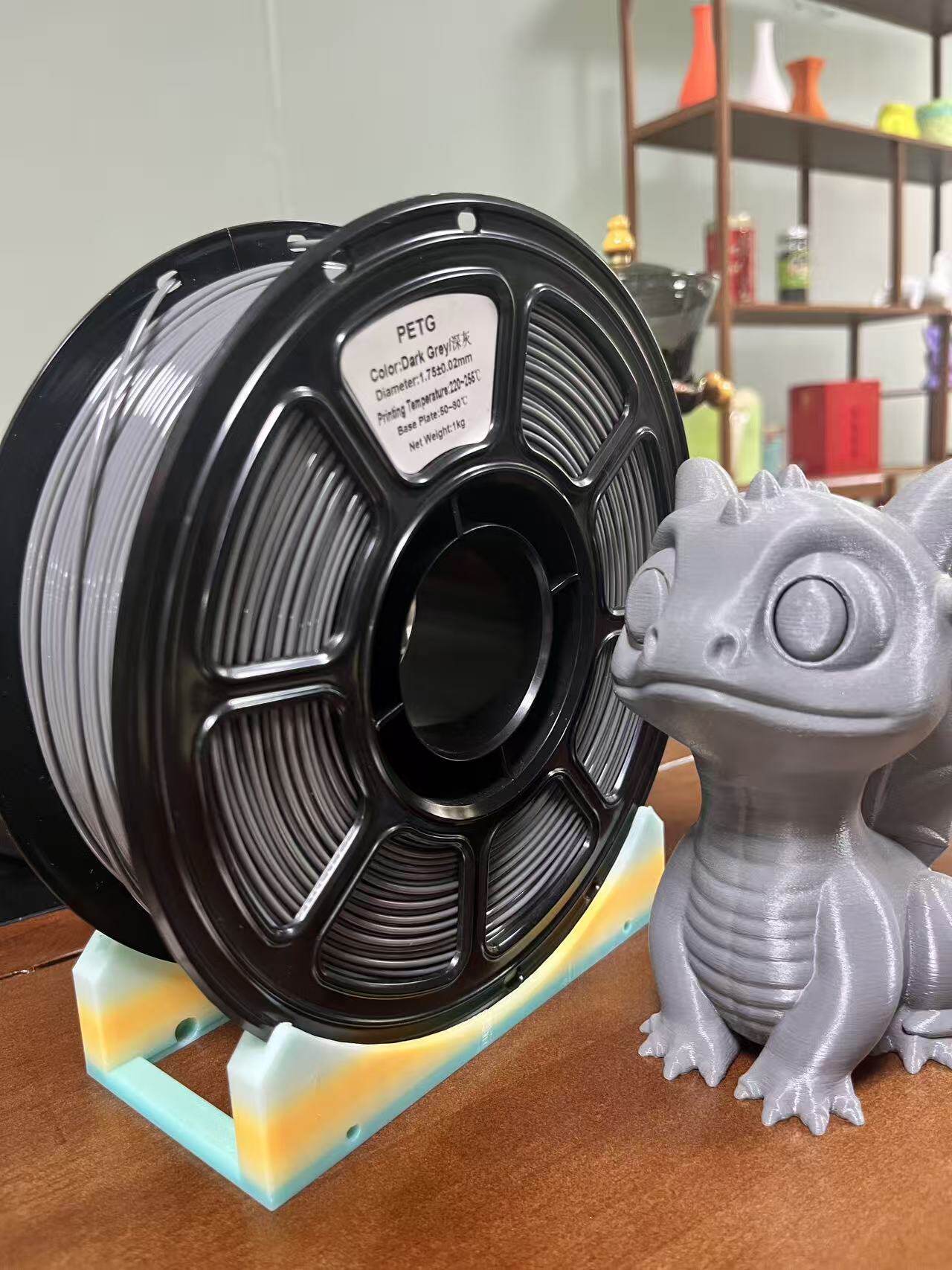 1000g PETG Filament 1.75mm Bundle, 3D Printer Filament Neatly Wound, Individually Vacuum Packed, 1000g Spool, 10 Rolls, ，mixed color