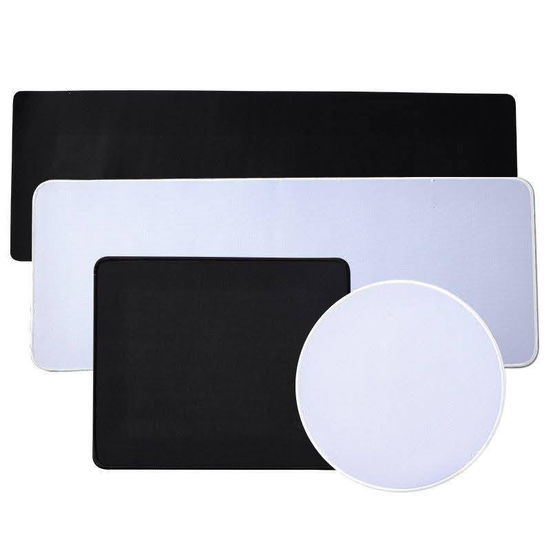 Greeney Large Gaming Mouse Pad,31.5x11.8 Inch Sublimation Blanks Mouse Pads for Heat Press Printing Picture Logo Crafts (White)
