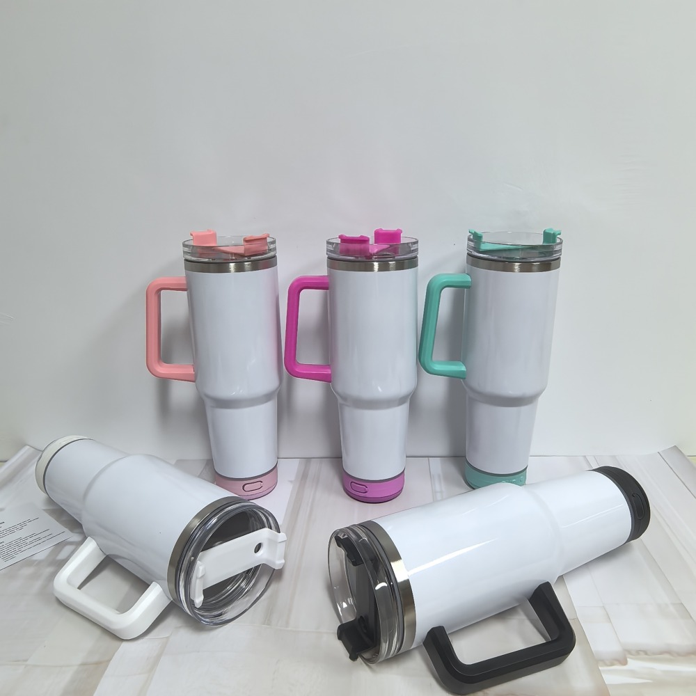 40oz sublimation Personalized Beach Bluetooth Tumbler Speaker