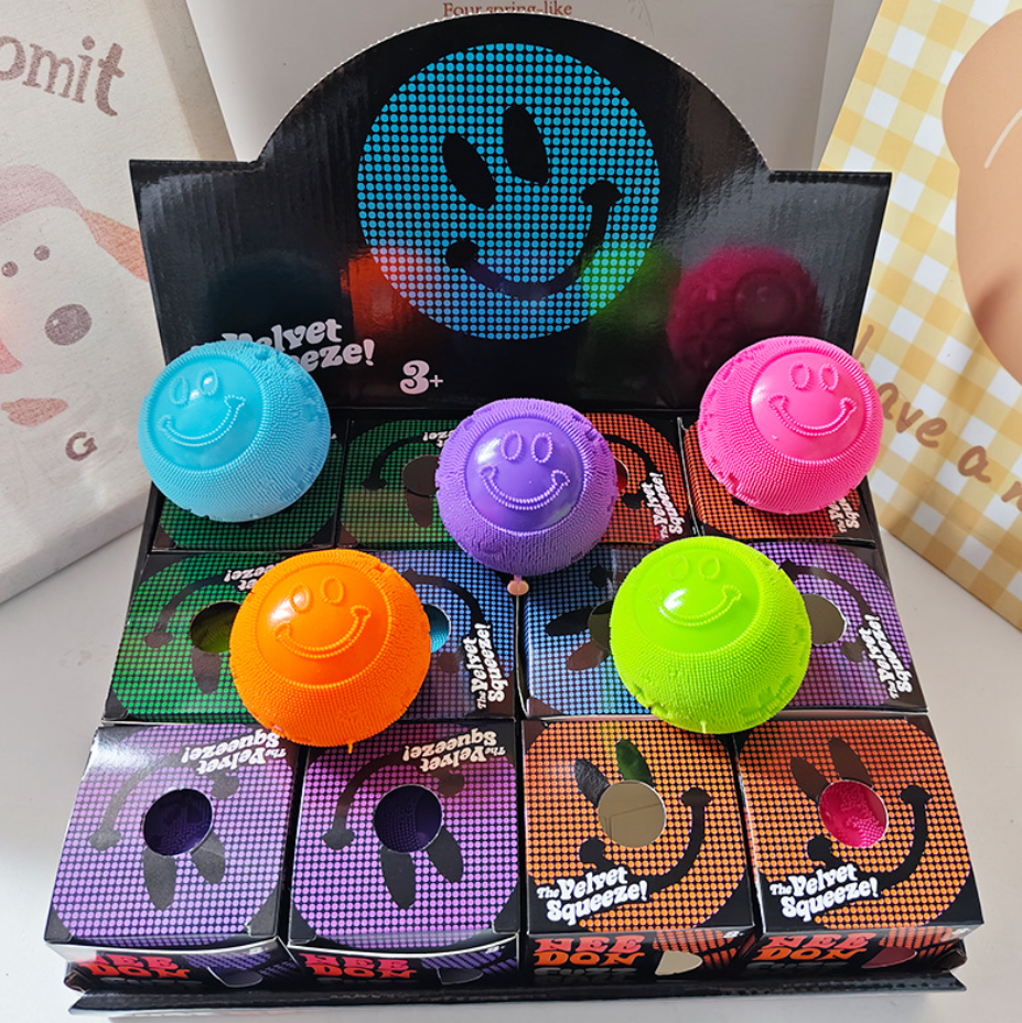 Squishy fuzz ball  Squishy fuzz ball  Toys with box
