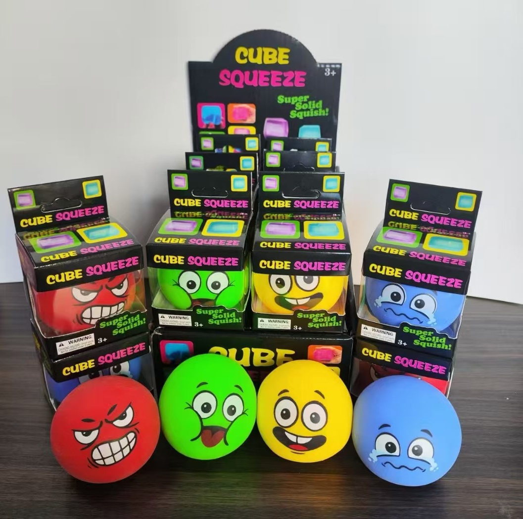 2 Inch Smile Face Stress Balls