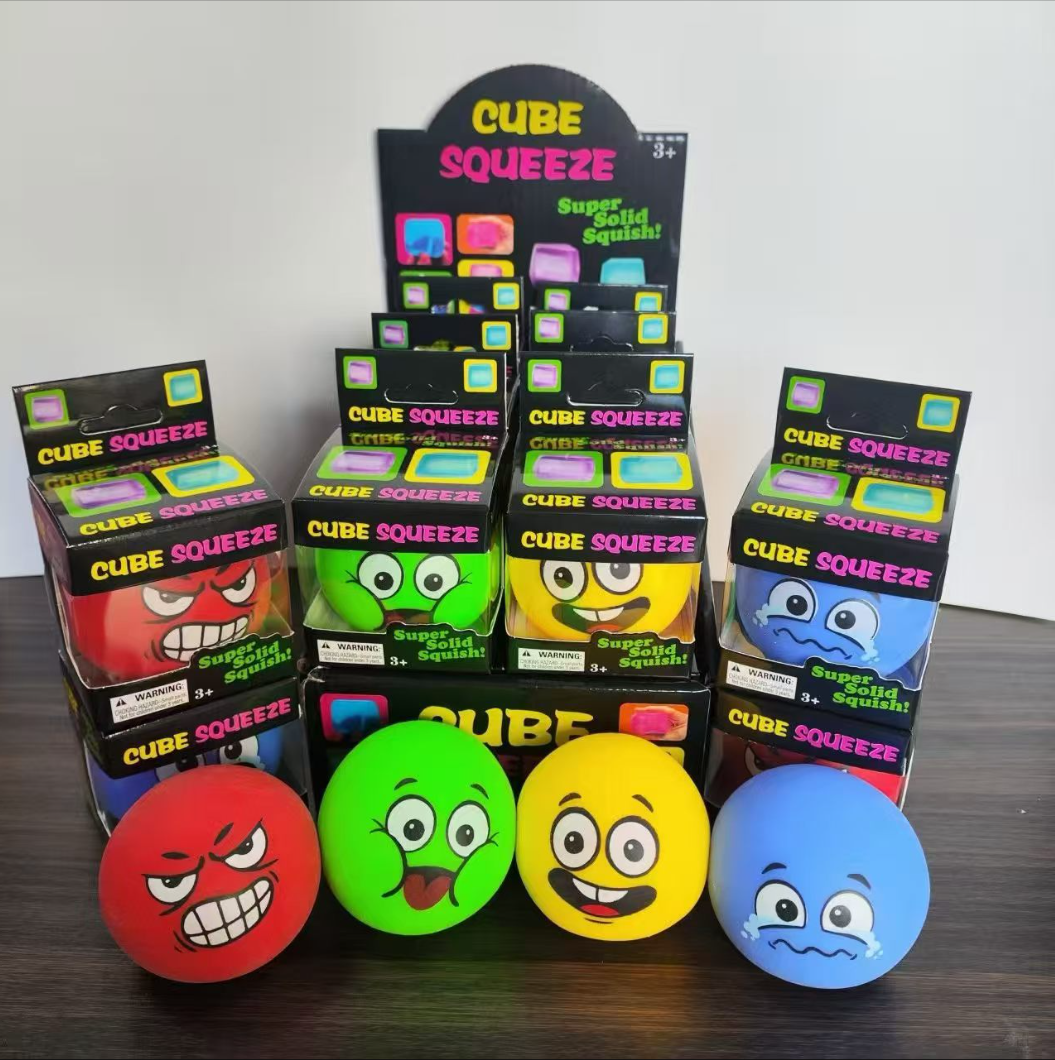 2 Inch Smile Face Stress Balls