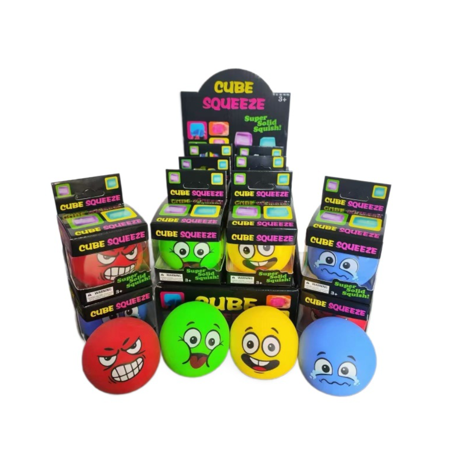 2 Inch Smile Face Stress Balls