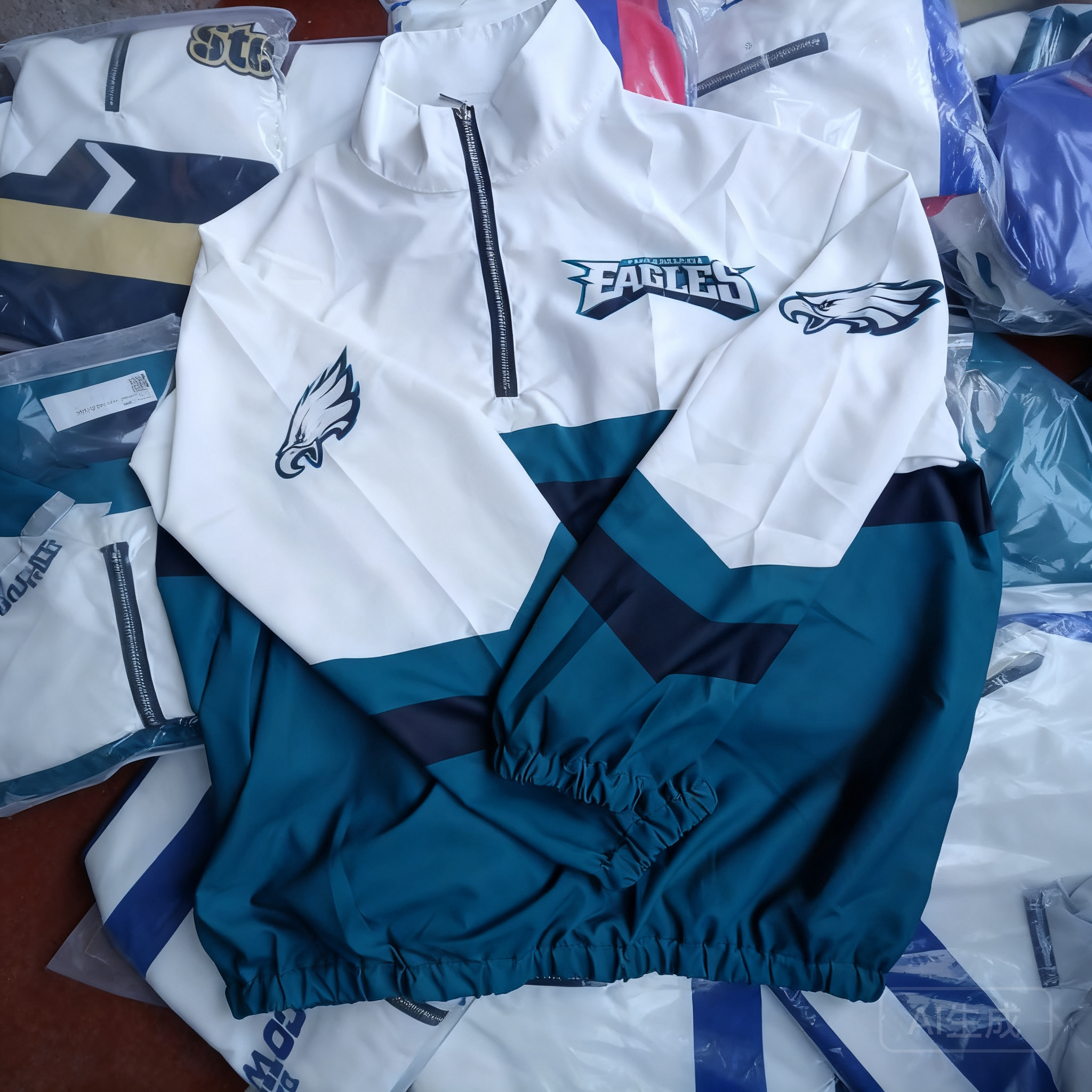 NFL Ultra Game Letterman Jacket – Bold Team Logo & Vintage Style