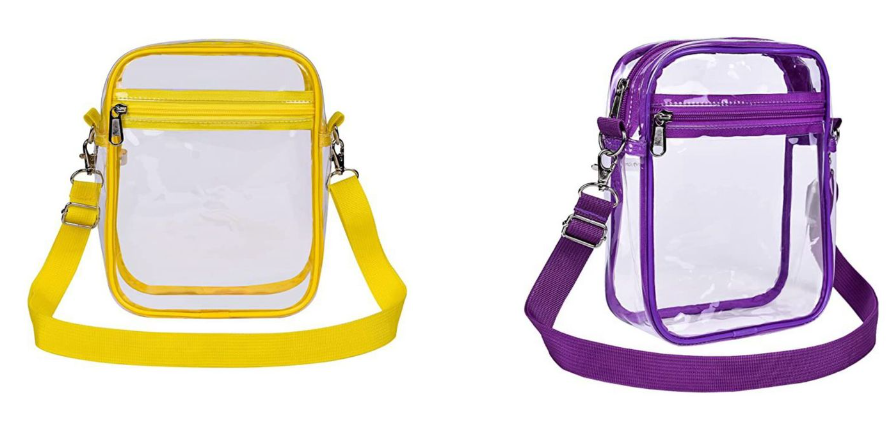 Stadium-Approved Clear Crossbody Bag – Transparent Messenger Purse for Concerts & Events