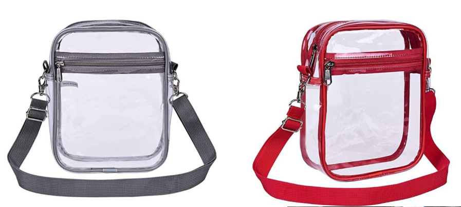 Stadium-Approved Clear Crossbody Bag – Transparent Messenger Purse for Concerts & Events