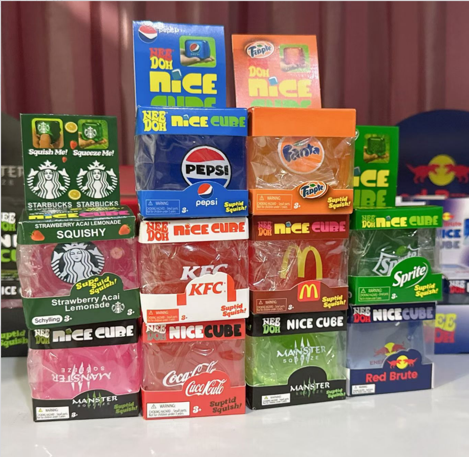 Squishy cubes Squishy cubes Toys with box
