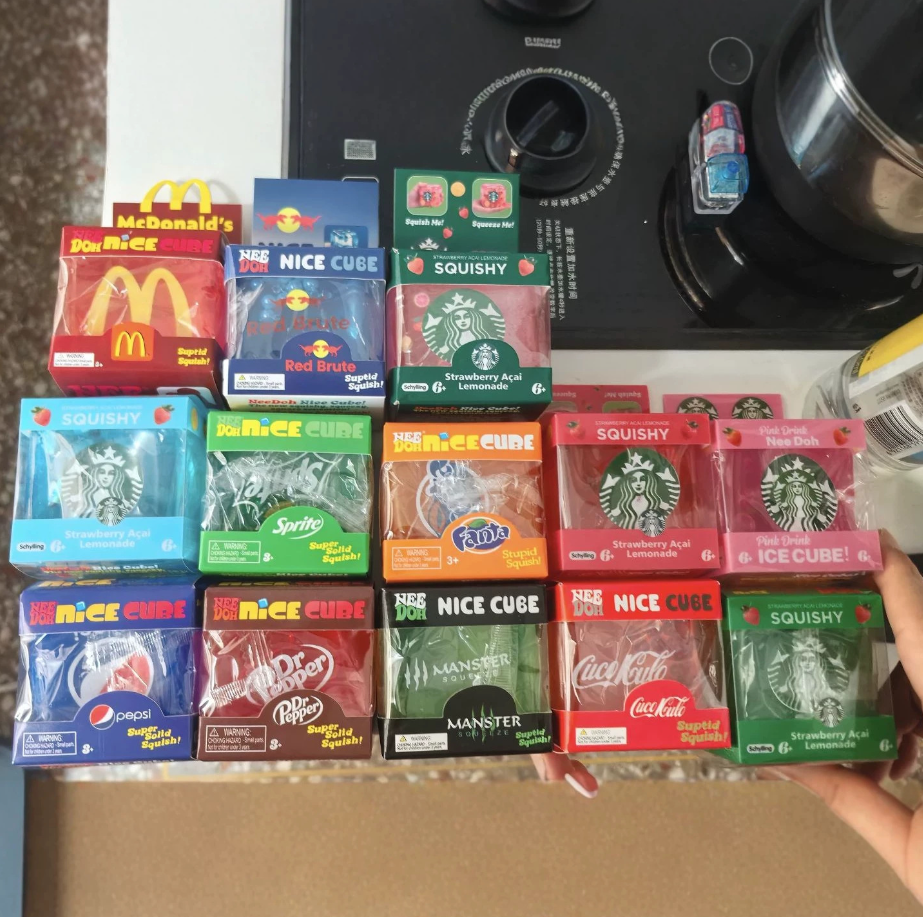 Squishy cubes Squishy cubes Toys with box