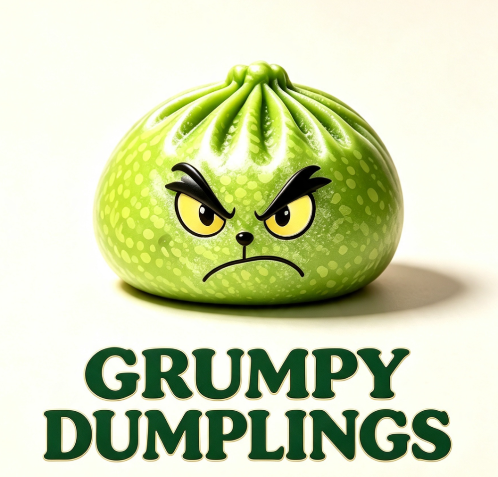 Grinch Squish Dumpling - Christmas Stress Ball & Fidget Toy