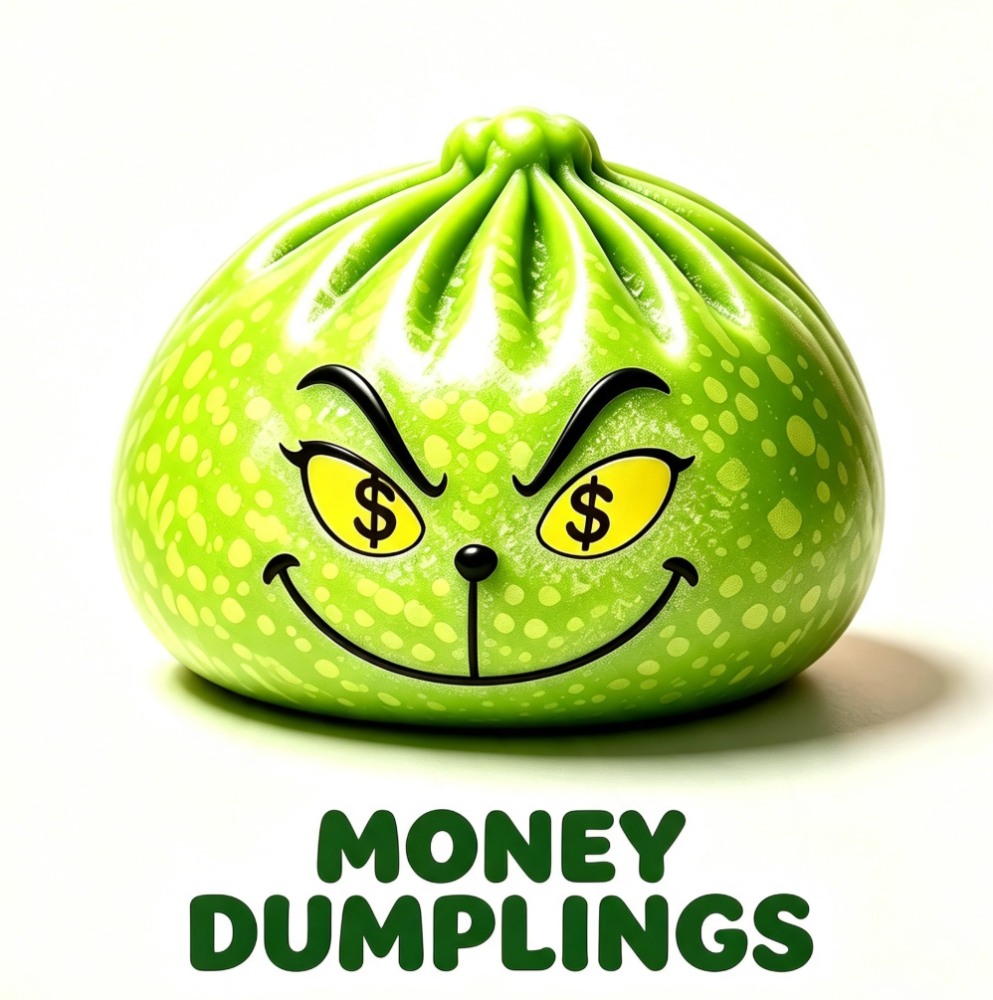 Grinch Squish Dumpling - Christmas Stress Ball & Fidget Toy
