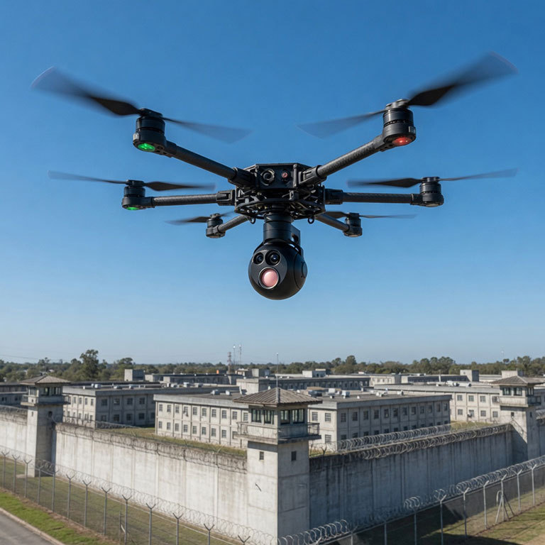TAD200 Lightweight AI-Enabled Multi-Sensor ISR Gimbal Payload for Micro UAVs