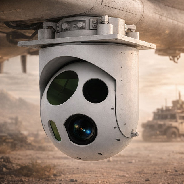 TAQ65S Cooled MWIR ISR Gimbal Payload
