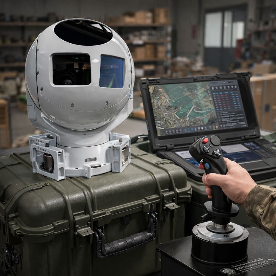 TAQ16FE Uncooled LWIR ISR Gimbal Payload