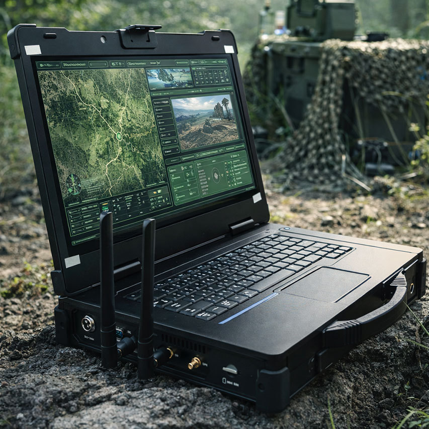 GTS-3SMJZ Rugged Tactical Laptop