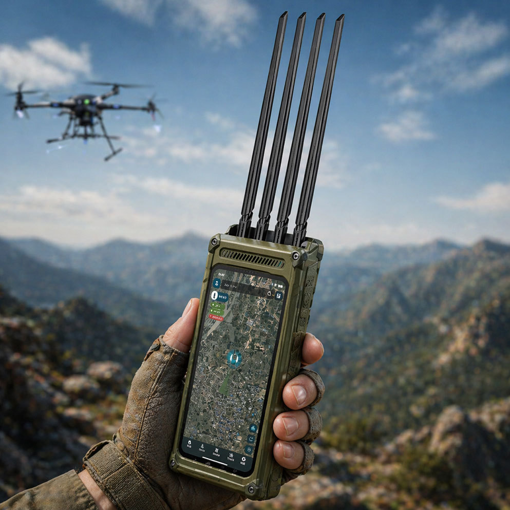 SPT3 Handheld Detect-and-Spoof Counter-UAS Terminal