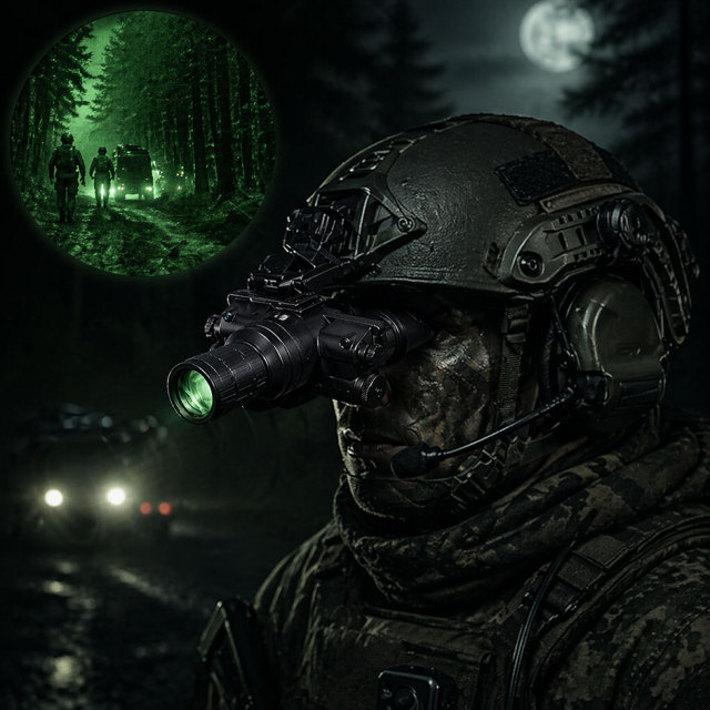 TW384H Head-Mounted Night Vision Monocular