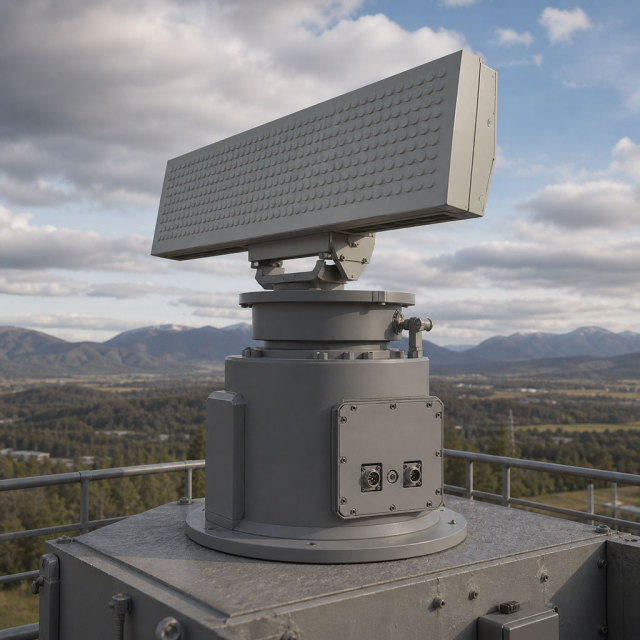 PAN80R High-Speed Radar Positioning Platform