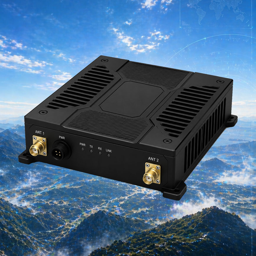 50km-class Mesh Dual-Band Datalink S905MD
