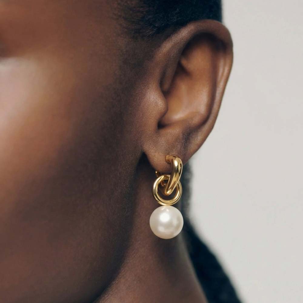 2-in-1 Heart Hoop Earrings