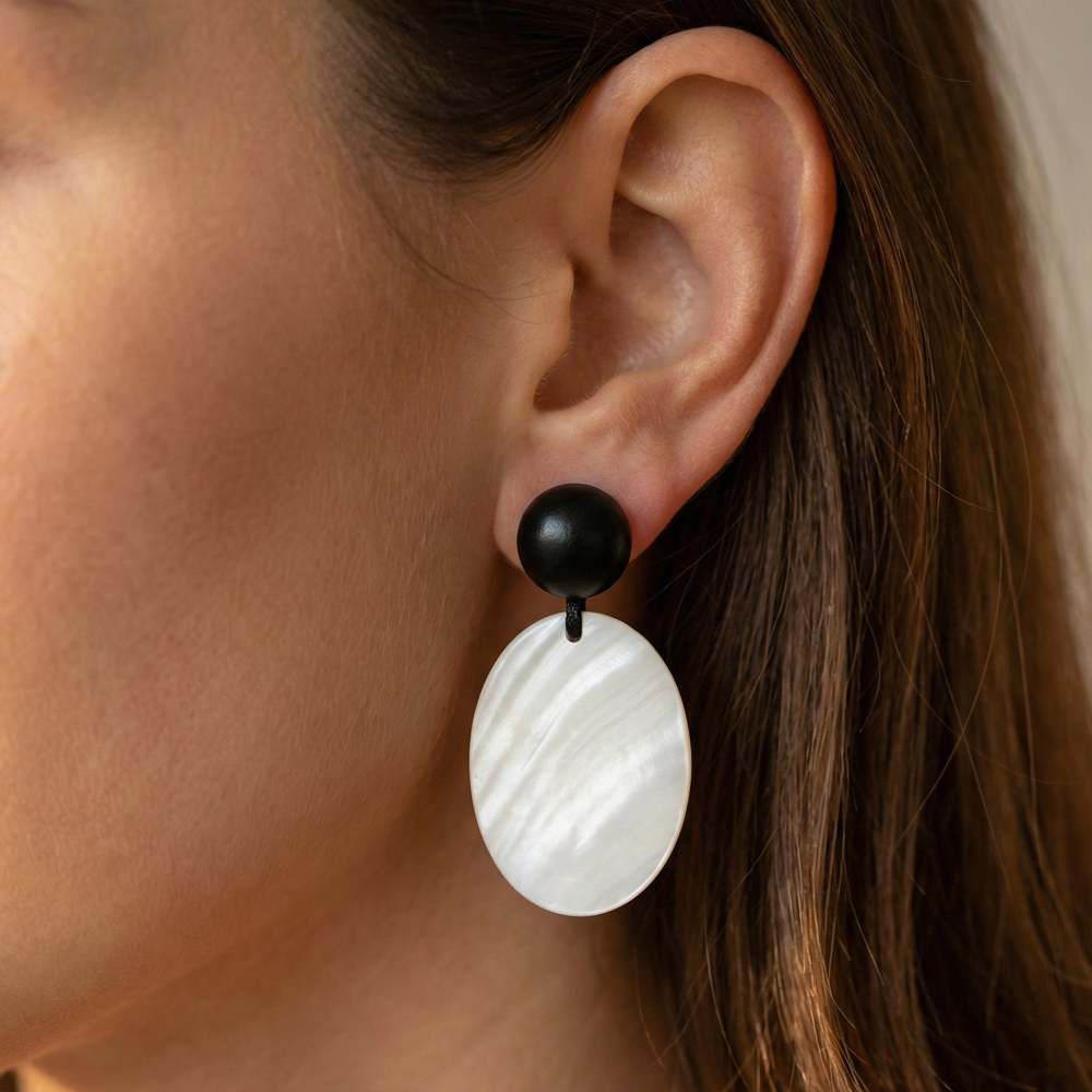 Shell Drop Earrings