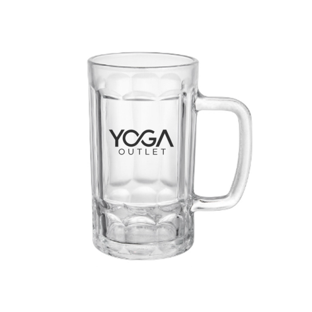 0.45L Beer Glass Mug with Handle