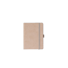 Portable Notebook with Bookmark and Strap Holder Hook