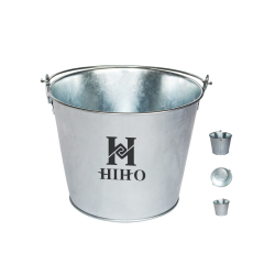 5 L Galvanized Iron Ice Bucket