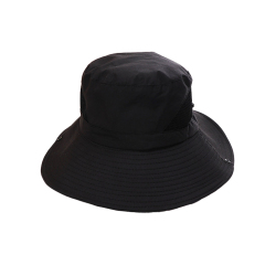 Cotton Bucket Hat with Side Mesh